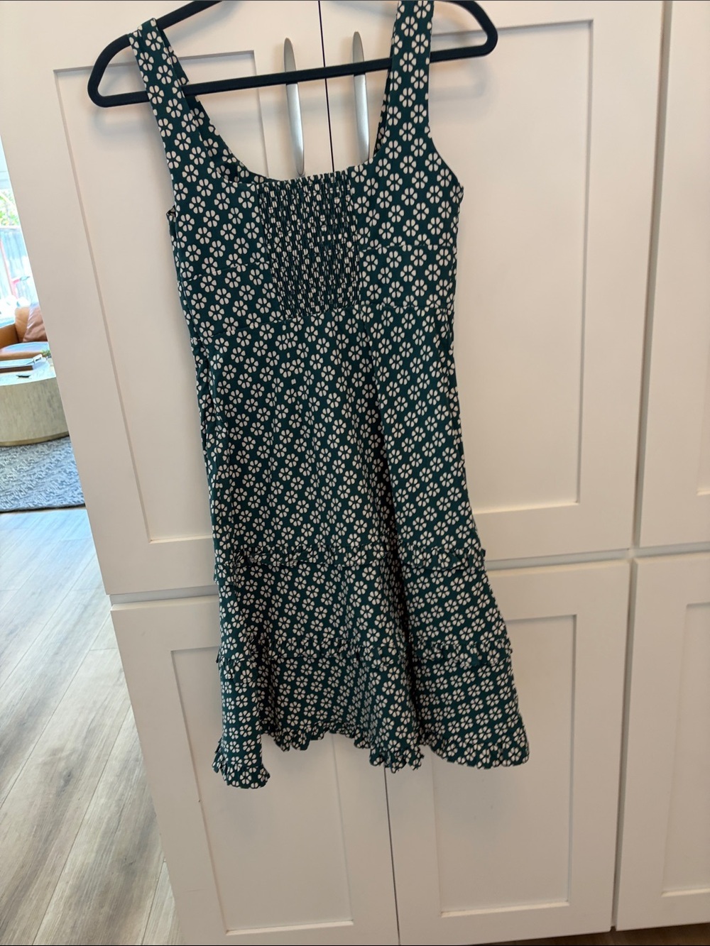 Anthropologie The Blythe square neck tiered dress from anthropology - Picture 6 of 7